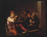 Smokers in an Inn. Adriaen Brouwer